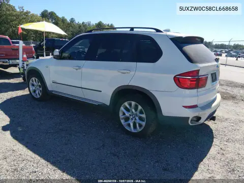 2012 BMW X5 xDrive35D VIN 5UXZW0C58CL668658 фото 3