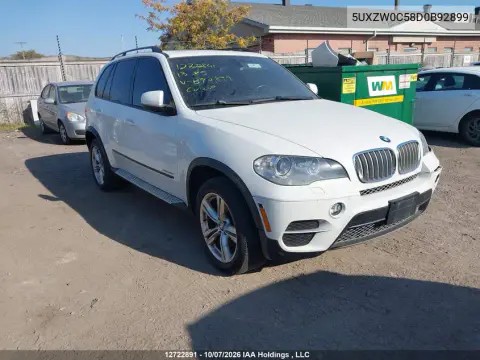 2013 BMW X5 xDrive35D VIN 5UXZW0C58D0B92899 фото 2