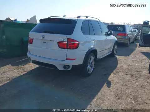 2013 BMW X5 xDrive35D VIN 5UXZW0C58D0B92899 фото 5