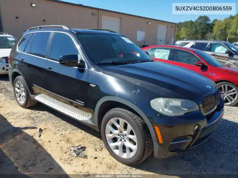 5UXZV4C52D0B06559 — 2013 BMW X5, Задняя часть, фото до ремонта