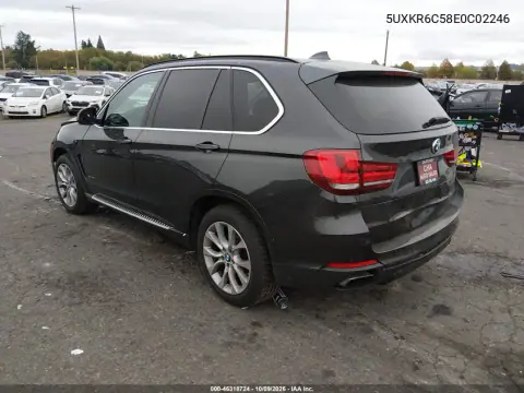 2014 BMW X5 xDrive50I VIN 5UXKR6C58E0C02246 фото 3