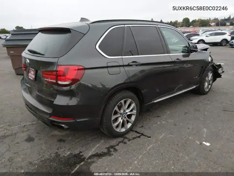 2014 BMW X5 xDrive50I VIN 5UXKR6C58E0C02246 фото 4