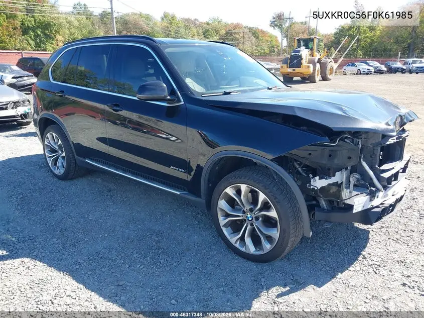 2015 BMW X5 xDrive35I VIN 5UXKR0C56F0K61985 фото 2