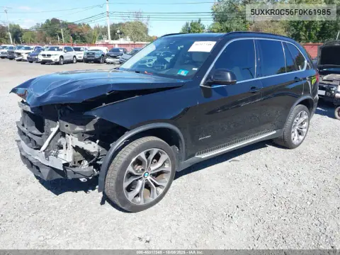 2015 BMW X5 xDrive35I VIN 5UXKR0C56F0K61985 фото 3