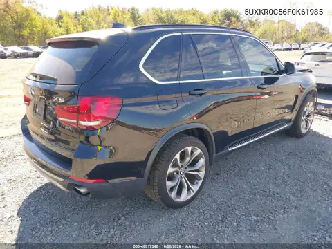 2015 BMW X5 xDrive35I VIN 5UXKR0C56F0K61985 фото 5