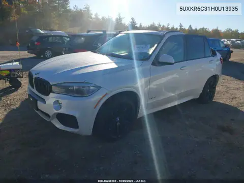 2017 BMW X5 xDrive50I VIN 5UXKR6C31H0U13935 фото 3
