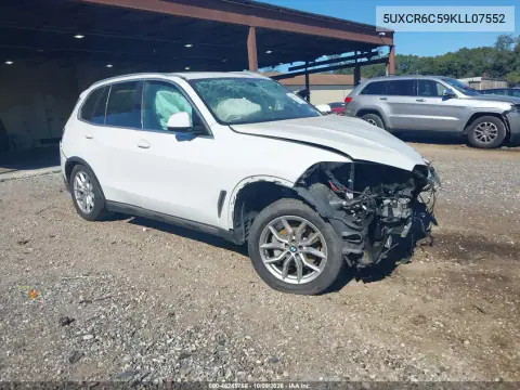 5UXCR6C59KLL07552 — 2019 BMW X5, Передняя часть, фото до ремонта