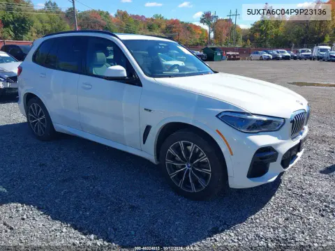5UXTA6C04P9P23136 — 2023 BMW X5, Сзади, фото до ремонта