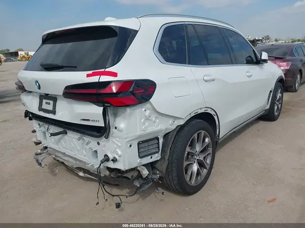 5UX23EU09R9V26920 — 2024 BMW X5, фото 4 с аукциона IAAI, Задняя часть