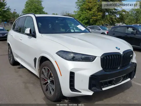 5UX23EU08R9T41371 — 2024 BMW X5, Наводнение, фото до ремонта