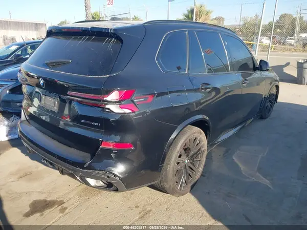5UX13EU02S9Z25413 — 2025 BMW X5, фото 4 с аукциона IAAI, Задняя часть слева