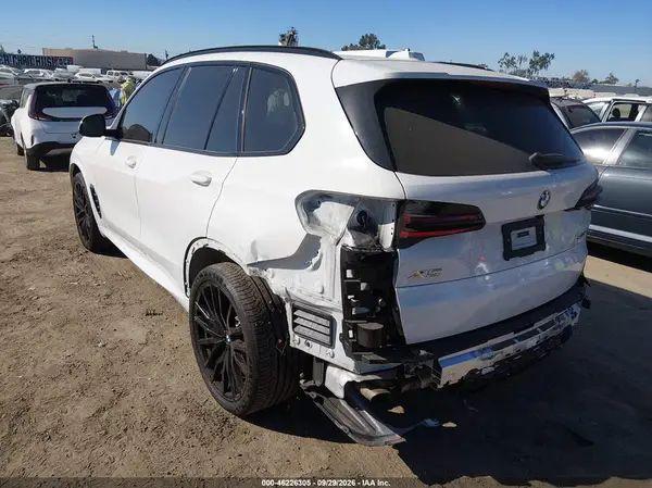 5UX13EU06S9Y55138 — 2025 BMW X5, фото 3 с аукциона IAAI, Задняя часть