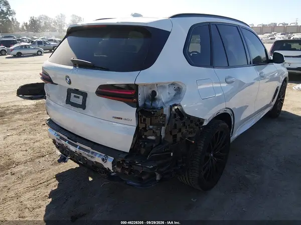 5UX13EU06S9Y55138 — 2025 BMW X5, фото 4 с аукциона IAAI, Задняя часть