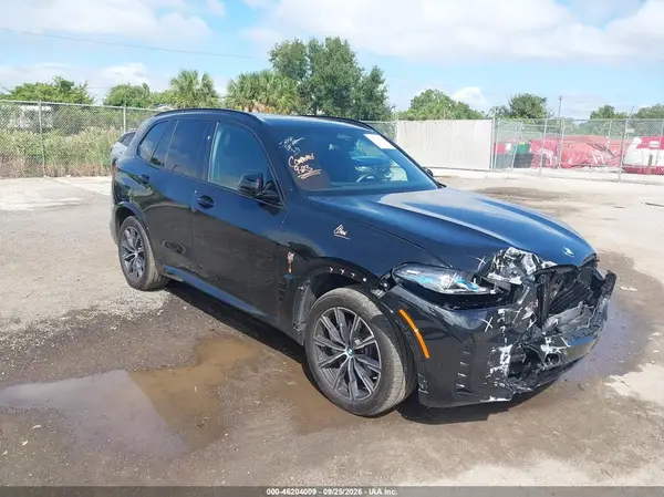 5UX23EU09T9522826 — 2026 BMW X5, Передняя часть (Front End), фото до ремонта