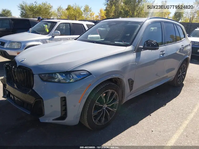 2026 BMW X5 xDrive40I VIN 5UX23EU07T9524820 фото 3