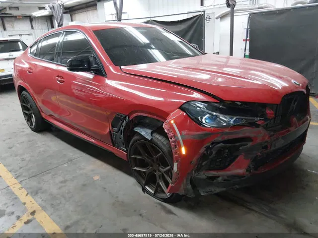 2023 BMW X6 M VIN 5YMCY0C09P9R75112 фото 1