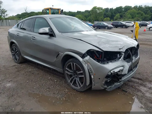 2023 BMW X6 M VIN 5YMCY0C03P9R36144 фото 1
