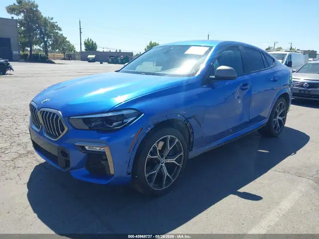 5UXCY8C06LLE40454 — 2020 BMW X6 M50I, фото 2 с аукциона IAAI 14.10.2026, Левый бок