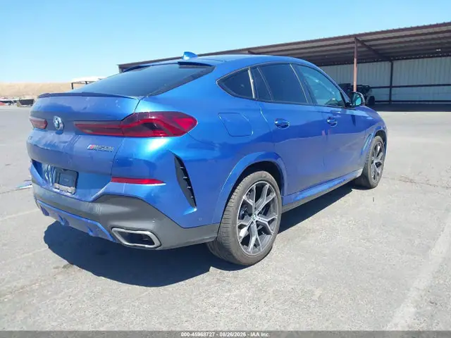 5UXCY8C06LLE40454 — 2020 BMW X6 M50I, фото 4 с аукциона IAAI 14.10.2026, Левый бок