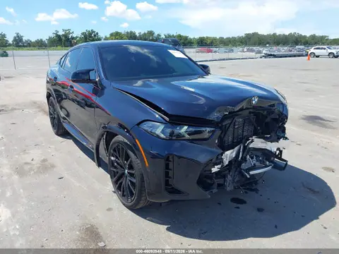 5UX43EX07T9173637 — 2026 BMW X6 M60I, Передняя часть (Front End), фото до ремонта