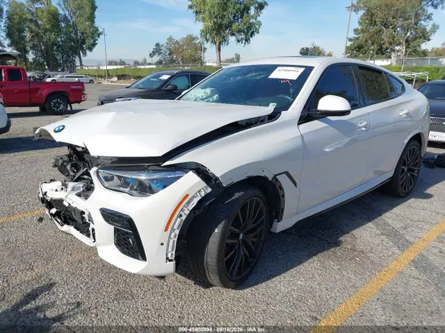 5UXCY6C03N9J38136 — 2022 BMW X6 XDRIVE40I, фото 2 с аукциона IAAI 29.09.2026, Передняя часть
