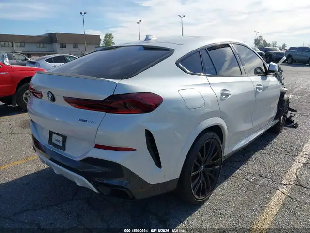 5UXCY6C03N9J38136 — 2022 BMW X6 XDRIVE40I, фото 4 с аукциона IAAI 29.09.2026, Передняя часть