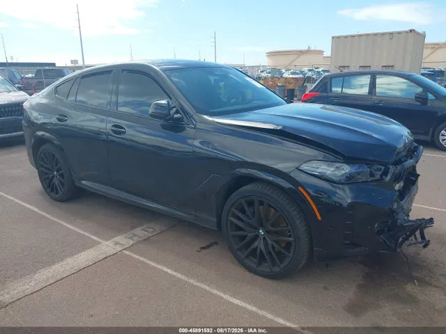 2025 BMW X6 Xdrive40i VIN 5UX33EX01S9Y96801 фото 1