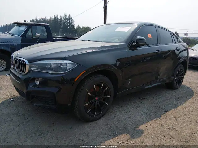 5UXKU6C53G0R33844 — 2016 BMW X6 XDRIVE50I, фото 2 с аукциона IAAI 14.10.2026, Естественный износ