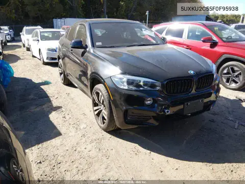 2015 BMW X6 xDrive35I VIN 5UXKU2C55F0F95938 фото 2