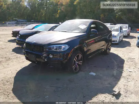 2015 BMW X6 xDrive35I VIN 5UXKU2C55F0F95938 фото 3