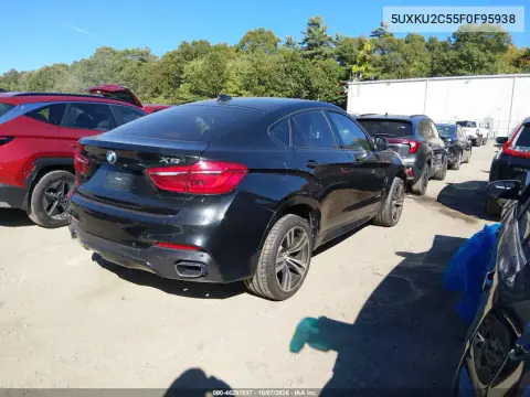 2015 BMW X6 xDrive35I VIN 5UXKU2C55F0F95938 фото 5