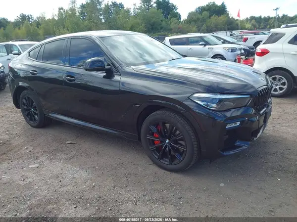 5UXCY8C08M9H32850 — 2021 BMW X6, Задняя часть (Rear), фото до ремонта