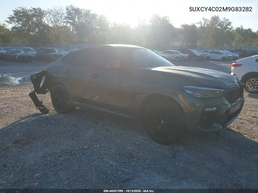 2021 BMW X6 Sdrive40I VIN 5UXCY4C02M9G83282 фото 1