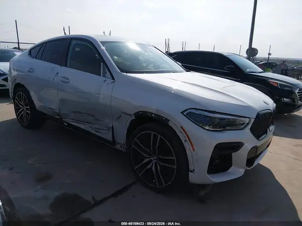 5UXCY6C08N9K24154 — 2022 BMW X6, Правый бок (Right Side), фото до ремонта