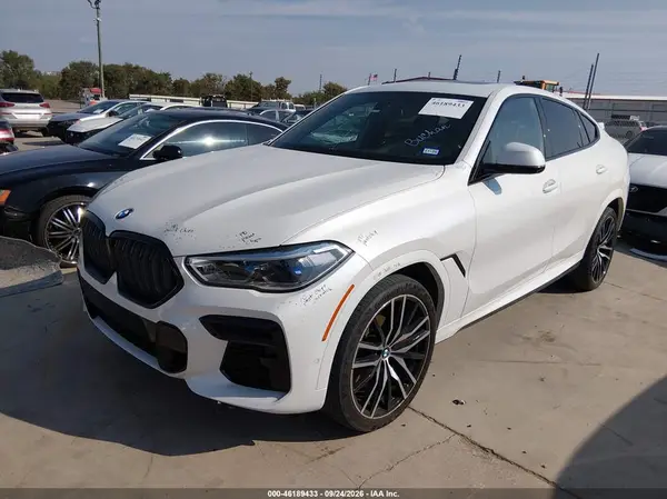 5UXCY6C08N9K24154 — 2022 BMW X6, фото 2 с аукциона IAAI, Правый бок