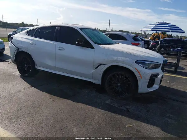 5UXCY6C05P9N45958 — 2023 BMW X6, Задняя часть (Rear), фото до ремонта