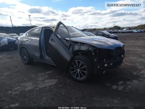 5UX33EX05R9V53337 — 2024 BMW X6, Передняя часть, фото до ремонта