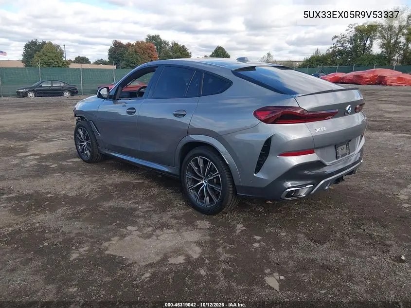2024 BMW X6 xDrive40I VIN 5UX33EX05R9V53337 фото 4