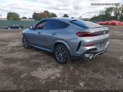 5UX33EX05R9V53337 — 2024 BMW X6, Передняя часть, фото до ремонта