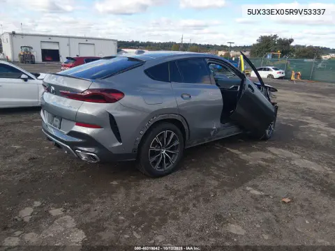 2024 BMW X6 xDrive40I VIN 5UX33EX05R9V53337 фото 5