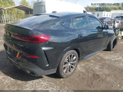 5UX33EX01T9314729 — 2026 BMW X6, фото 4 с аукциона IAAI, Передняя часть слева