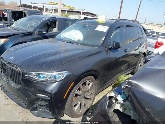 2022 BMW X7 M50i VIN 5UXCX6C01N9K04380 фото 2