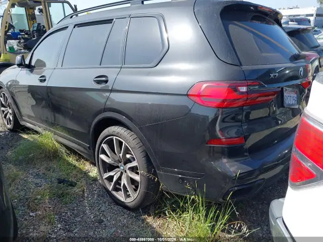 2022 BMW X7 M50i VIN 5UXCX6C01N9K04380 фото 3