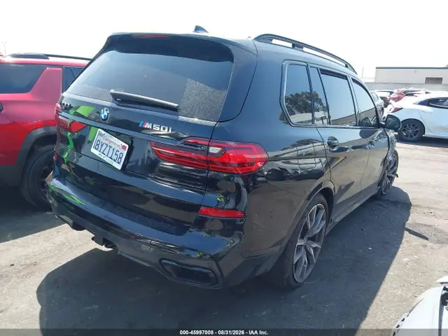 2022 BMW X7 M50i VIN 5UXCX6C01N9K04380 фото 4