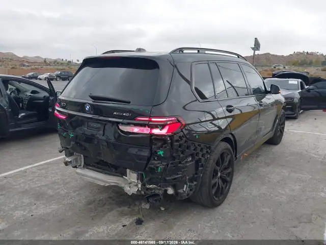 5UX23EM03S9Y00053 — 2025 BMW X7 XDRIVE40I, фото 4 с аукциона IAAI 14.10.2026, Передняя часть