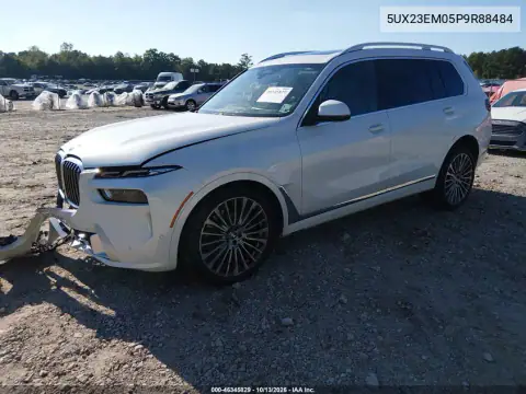 5UX23EM05P9R88484 — 2023 BMW X7, фото 3 с аукциона IAAI, Передняя часть