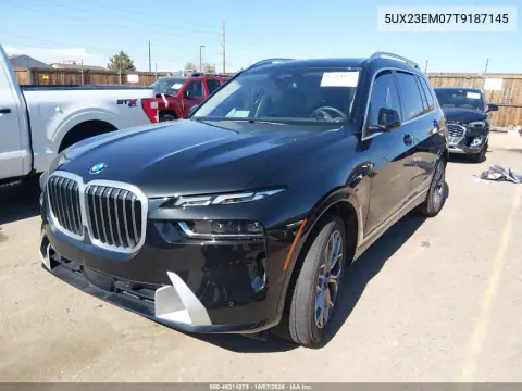 2026 BMW X7 xDrive40I VIN 5UX23EM07T9187145 фото 3