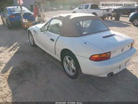 4USCH7326WLE06655 — 1998 BMW Z3, фото 3 с аукциона IAAI 14.10.2026, Естественный износ