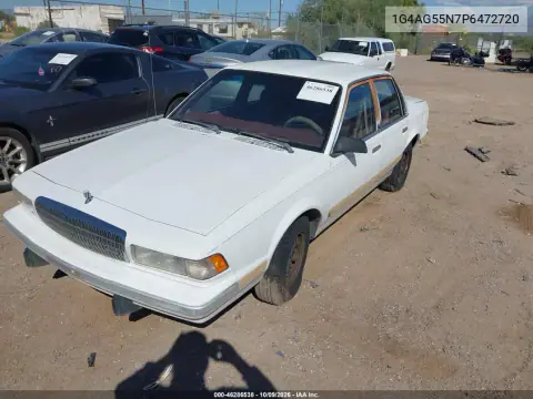1993 Buick Century Special VIN 1G4AG55N7P6472720 фото 2