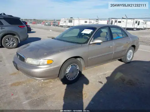 2G4WY55JX21232111 — 2002 Buick Century, фото 3 с аукциона IAAI, Пожар салона